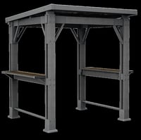 Přístřešek GRILL GAZEBO na gril Rojaplast (foto 2)