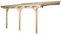 Pergola WEKA Dřevěná zahradní 671 (4,2x3 m) Rojaplast (foto 5)