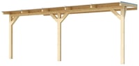 Pergola WEKA Dřevěná zahradní 672 (5,4x3,7 m) Rojaplast (foto 4)