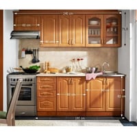 Kuchyňská linka LORA MDF NEW 240 Kondela (foto 3)