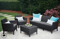 SALEMO 3 seater Rojaplast