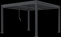 Bioklimatická pergola INTRO DUO 4x4 m Rojaplast (foto 6)