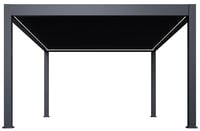 Pergola PRESTIGE Luxusní elektrická bioklimatická 6x4 m hliník volně stojící Rojaplast (foto 5)
