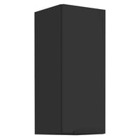 Horní skříňka, černá, SIBER 30 G-72 1F Kondela