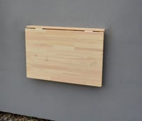 Zahradní stůl nástěnný skládací dřevěný Rojaplast (foto 2)