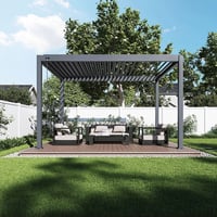 Pergola ECO Bioklimatická 4x3 m ocel volně stojící Rojaplast (foto 9)