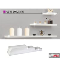 Nástěnná polička GANA 30x25 Kondela (foto 3)