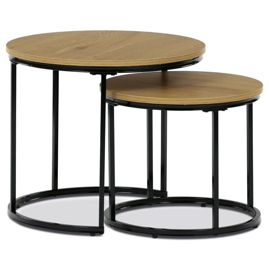 Konferenční stolek 2 ks CT-G1145 – Ct-G1145 Oak Autronic