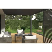Pergola PANEL LAMELY zastínění fixní horizontální 1 m pro bioklimatickou Rojaplast (foto 12)