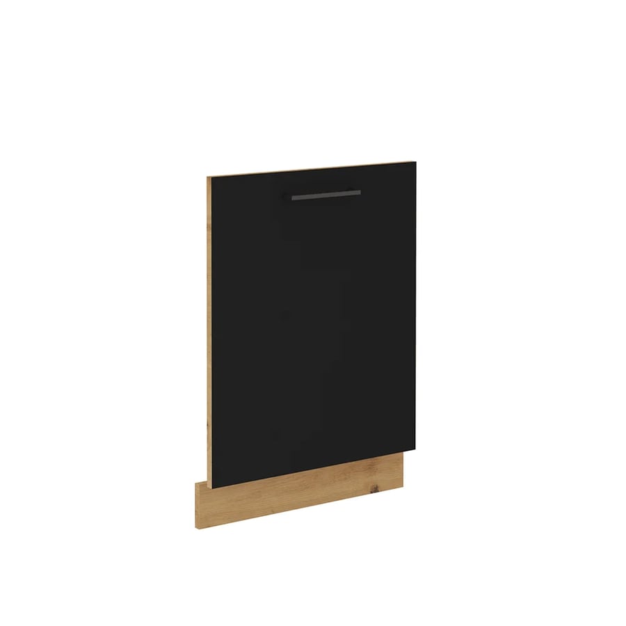 Dvířka na myčku, černý mat / dub artisan, Monro ZM 713x596 Kondela