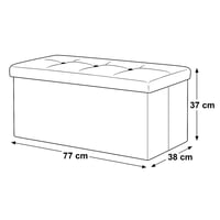 Taburet s úložným prostorem TAB-472 Autronic (foto 5)