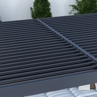 Bioklimatická pergola INTRO DUO 4x4 m Rojaplast (foto 19)