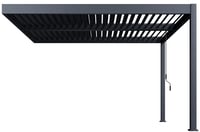 Bioklimatická pergola ke stěně INTRO DUO 4x4 m Rojaplast (foto 5)
