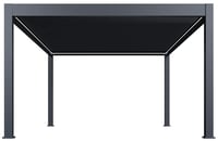 Pergola PRESTIGE Luxusní elektrická bioklimatická 6x4 m hliník volně stojící Rojaplast (foto 7)
