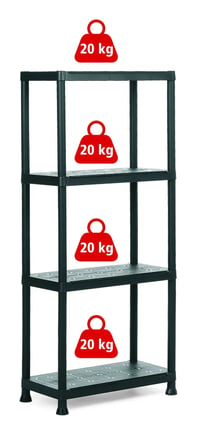Regál PLUS 60/4 Rojaplast (foto 4)