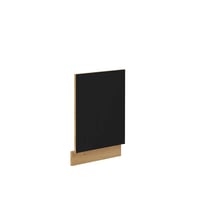 Dvířka na myčku, černý mat / dub artisan, Monro ZM 570x446 Kondela
