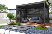 Bioklimatická pergola INTRO PLUS 4x3 m Rojaplast (foto 7)