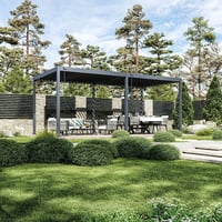 Pergola ECO Bioklimatická 6x3 m ocel volně stojící Rojaplast (foto 3)
