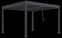 Bioklimatická pergola INTRO DUO 4x4 m Rojaplast (foto 2)