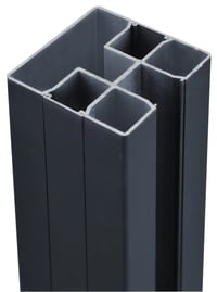 Hliníkový sloupek k plotu 7,5x7,5x Rojaplast (foto 5)