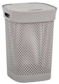 DEA HOME WOOLLY Koš na špinavé prádlo 50 L / antracit Rojaplast (foto 2)