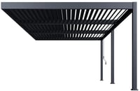 Bioklimatická pergola ke stěně INTRO DUO 8x4 m Rojaplast (foto 6)