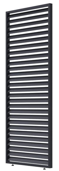 Pergola PANEL LAMELY zastínění fixní horizontální 1 m pro bioklimatickou Rojaplast (foto 3)