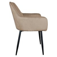 Designové křeslo, šedohnědá Taupe Velvet látka, ZIRKON NEW Kondela (foto 3)