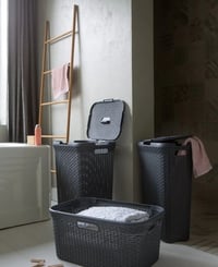 Koš na prádlo RATTAN STYLE Rojaplast