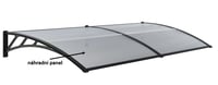 Přístřešek Panel polykarbonátu pro vchodový Rojaplast