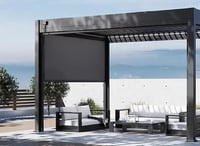 Pergola zástěna 3,6 m pro bioklimatickou Rojaplast