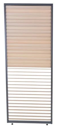 Pergola PANEL WOOD LAMELY zastínění sklápěcí horizontální 1,3 m pro bioklimatickou Rojaplast (foto 4)