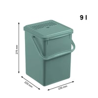 ROTHO 9L BIO Kompostovací kbelík Rojaplast (foto 10)
