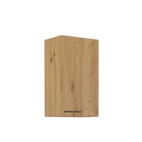 Horní skříňka, černý mat / dub artisan, Monro 40 G-72 1F Kondela