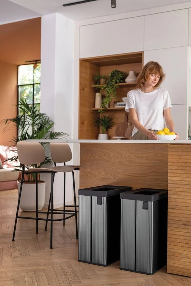 54L odpadkový koš Verto recycle Rojaplast