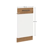 Dvířka na vestavnou myčku nádobí VEGA ZM 713x446 Kondela (foto 3)