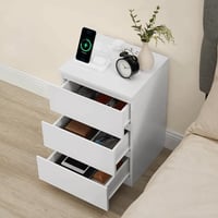 Noční stolek ANT-E1161 s USB portem Autronic (foto 4)