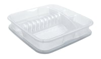 ROTHO GEOMETRIC Odkapávač na nádobí transparent Rojaplast