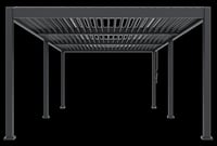 Bioklimatická pergola INTRO DUO 8x4 m Rojaplast (foto 6)