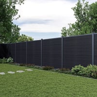 MODERN WPC plotový panel horizontální i vertikální a koncovky Rojaplast (foto 8)