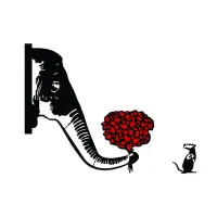 Dekorace BANKSY ASIRGROUP (foto 250)