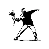 Dekorace BANKSY ASIRGROUP (foto 716)