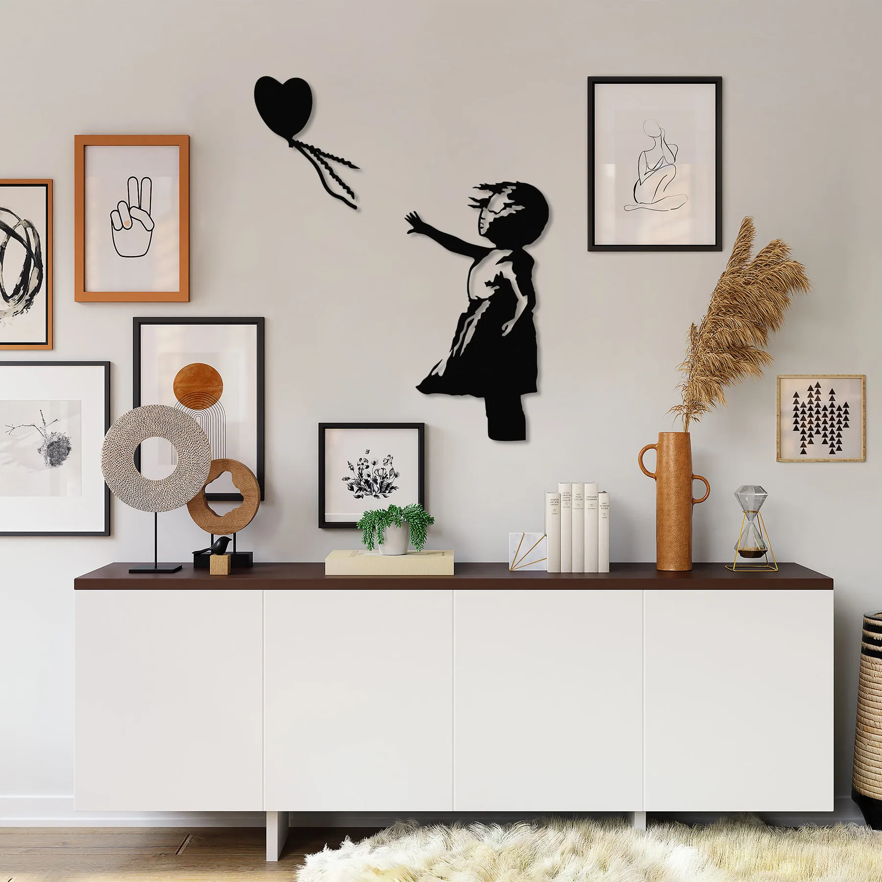 Dekorace BANKSY ASIRGROUP (foto 830)
