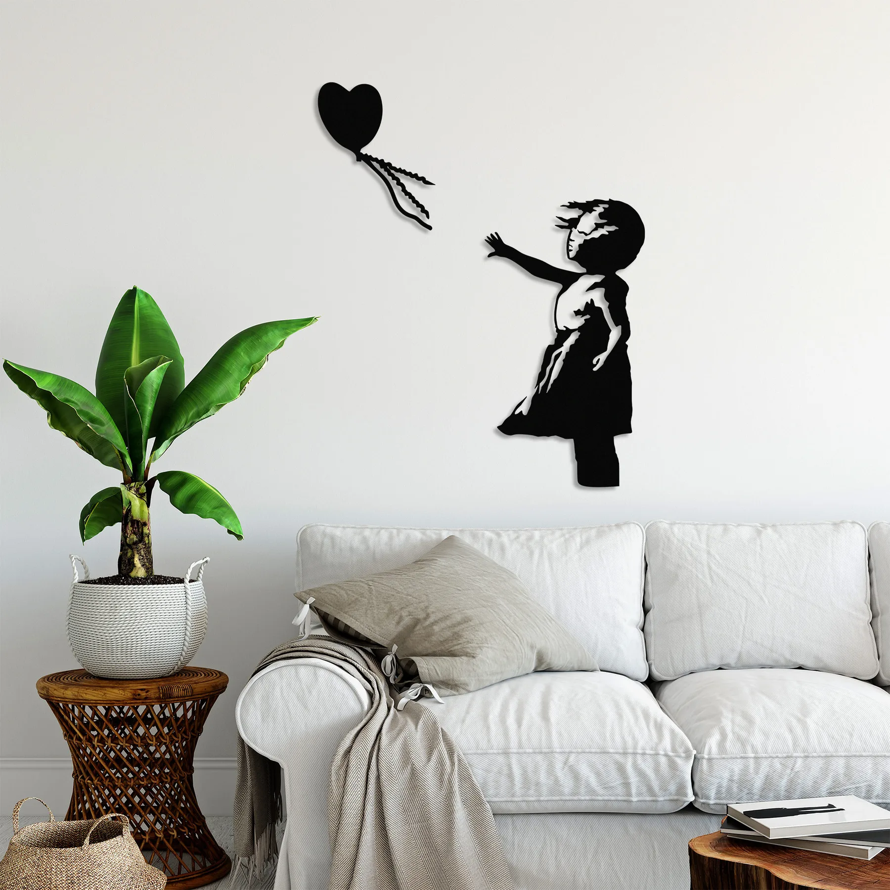 Dekorace BANKSY ASIRGROUP (foto 831)