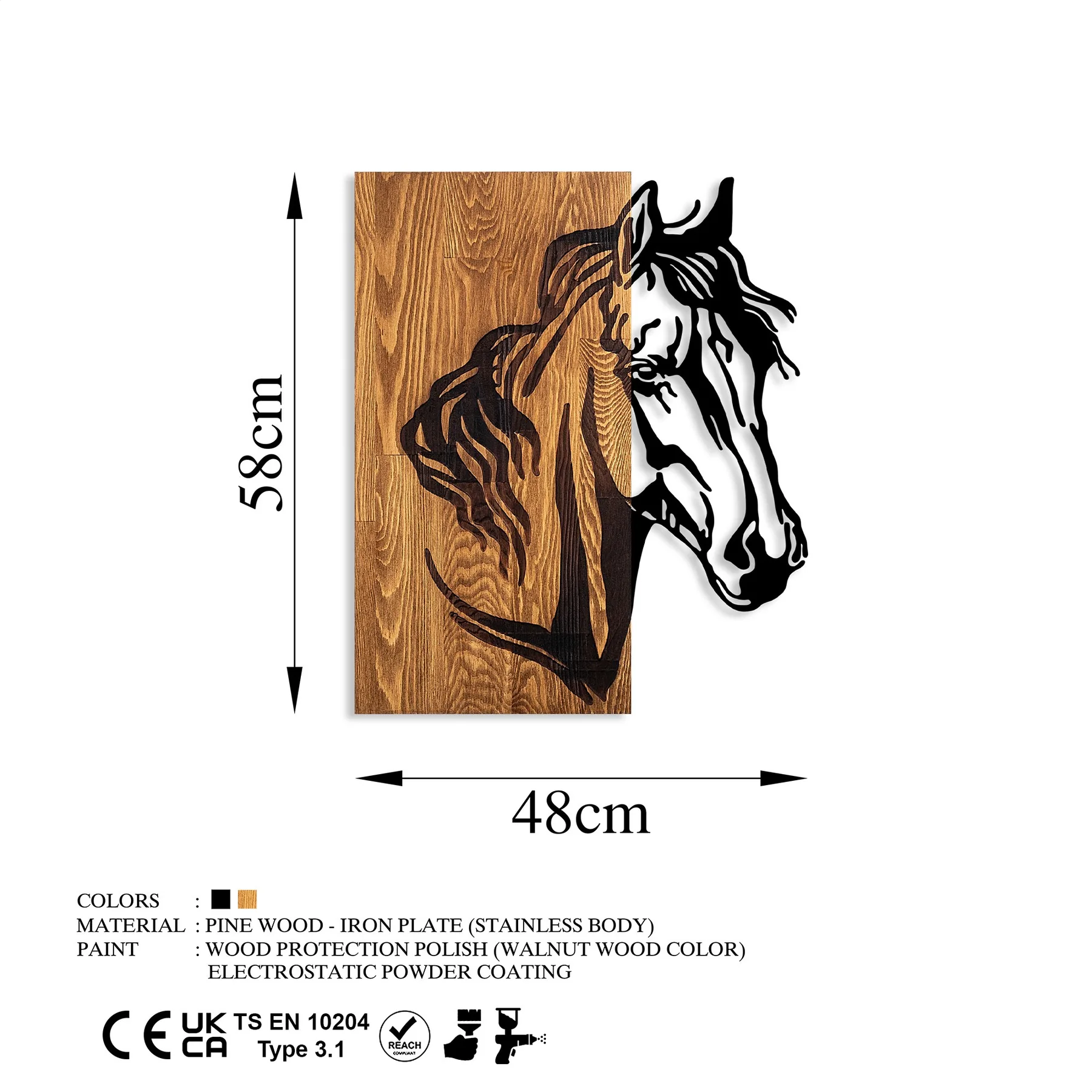 Dekorace HORSE ASIRGROUP (foto 352)