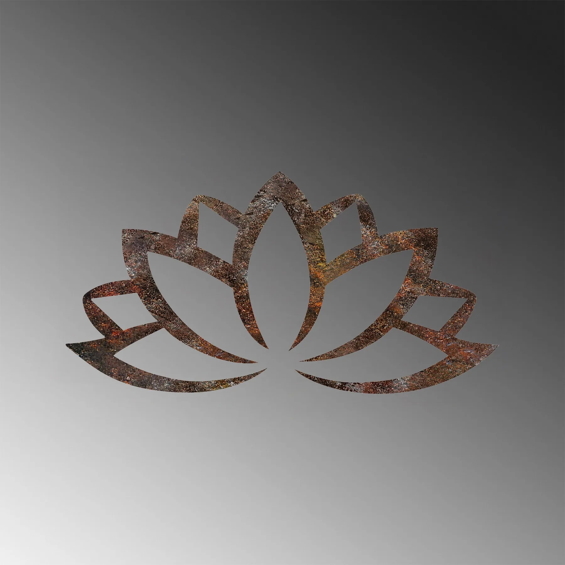 Dekorace RUSTY Heart 1 ASIRGROUP (foto 277)