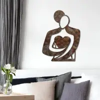 Dekorace RUSTY Heart 1 ASIRGROUP (foto 32)