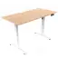 Ergonomický stůl s plynulou regulací výšky 120x60cm LT-H2210 – OAK Autronic