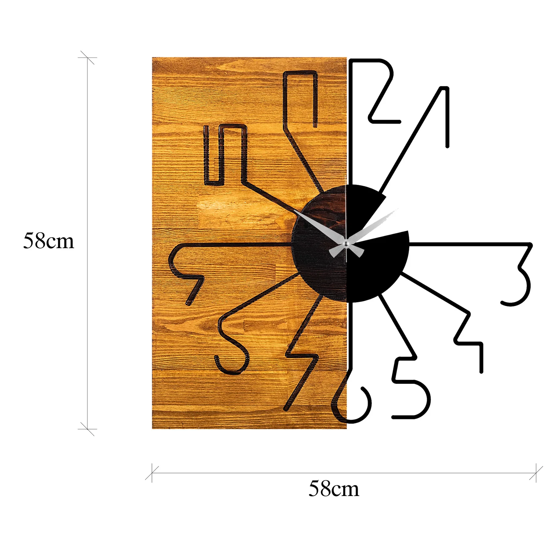 Hodiny WOODEN ASIRGROUP (foto 13)