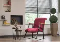 Houpací křeslo YOKA – Maroon ASIRGROUP
